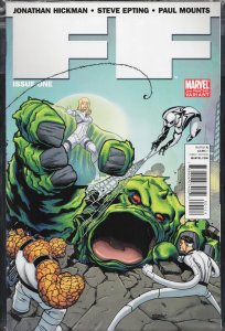 FF #1 Second Print Cover (2011) Future Foundation