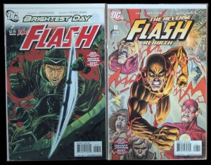 The Flash #1 2 3 4 5 6 7 8 9 10 11 12 Brightest Day Geoff Johns DC Comics