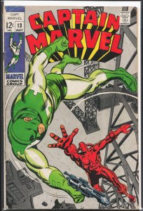 Captain Marvel #13 (1969) Captain Marvel