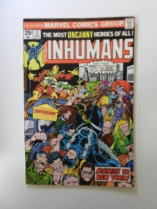 The Inhumans #3 (1976) FN- condition MVS intact
