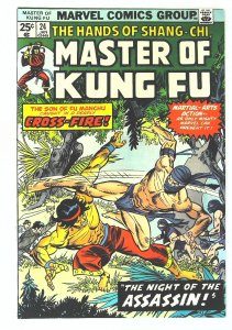 Master of Kung Fu (1974 series)  #24, NM- (Actual scan)