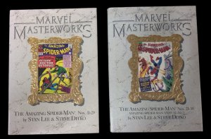 Marvel Masterworks Amazing Spiderman #11-20 + 21-30 Reprinting Stan Lee VF/NM