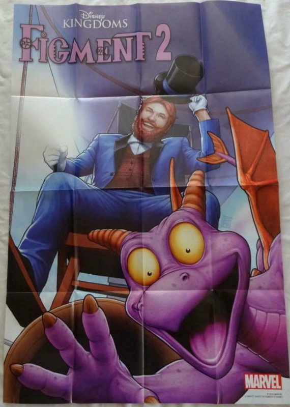 FIGMENTS 2 Promo Poster, 24 x 36, 2015, MARVEL DISNEY, Unused 181