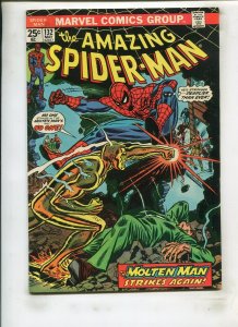 AMAZING SPIDER-MAN #132 (6.5) MOLTEN MAN!! 1974