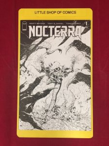 Nocterra #1 1:150 Cover L Capullo B&W Variant NM Optioned Netflix Image 2021