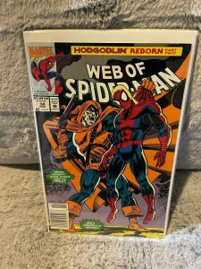 Lot of 4 Books WEB OF SPIDER-MAN (1989) #55 94 101 & Annual 8