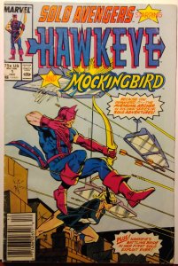 Solo Avengers #1 Newsstand Edition (1987)