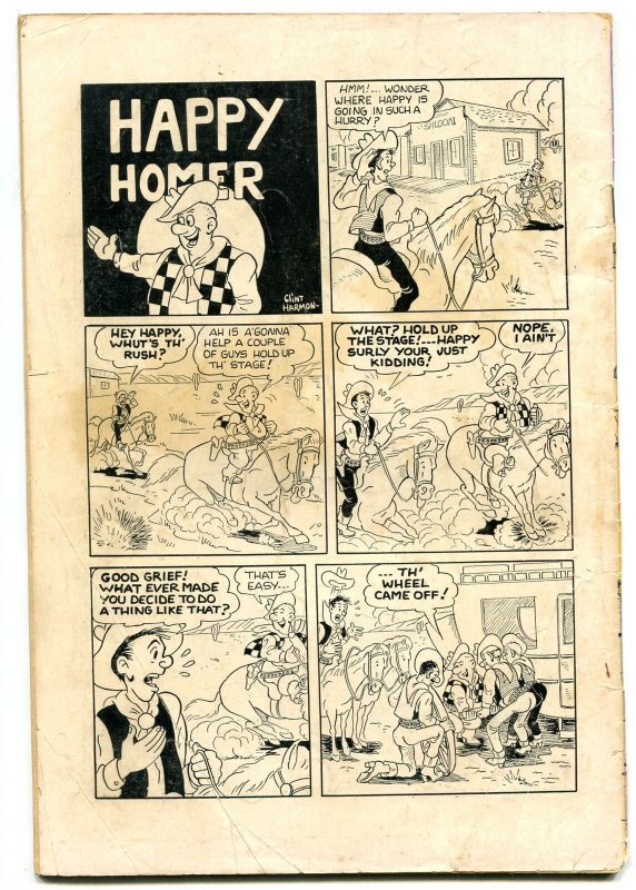 Cowboy Western #35 1951- Sunset Carson- Devil Weed Valley G-