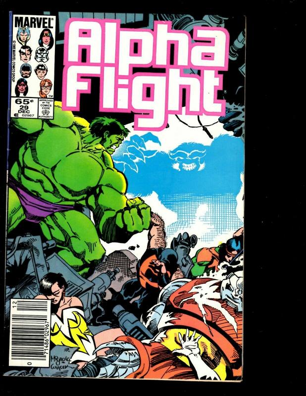 12 Marvel Comics Alpha Flight #1 28 29 33 34 35 52 53 + Pendragon #1 6 10 13 DS1