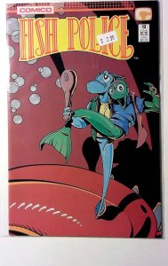 Fish Police #13 (1988) Comico Comics The Fish Police 1st Print Comic Book