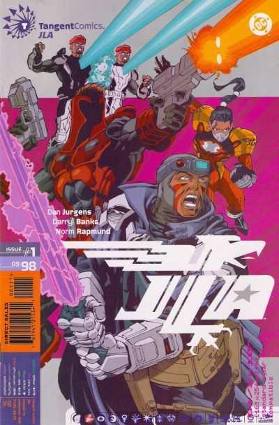 Tangent Comics  JLA #1, Fine+ (Stock photo)