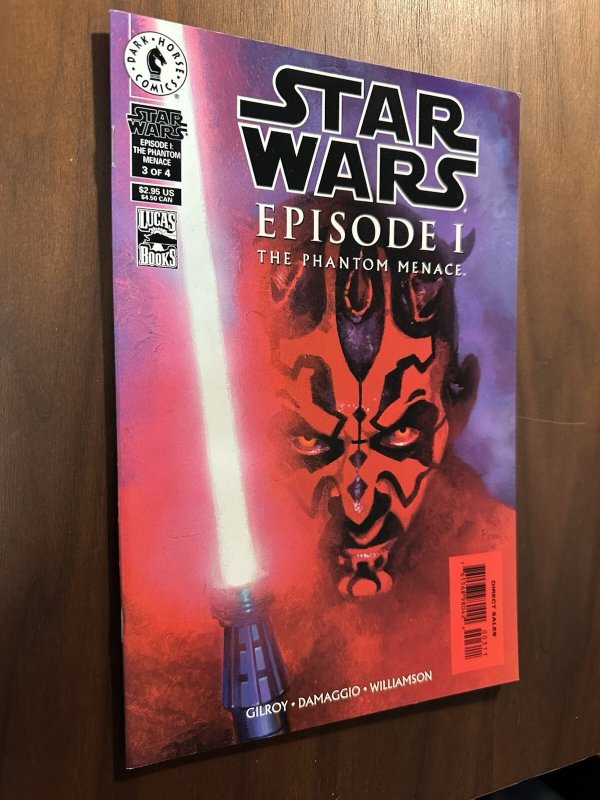 Star Wars Episode 1 Phantom Menace #3A VF- (Dark Horse 1999)