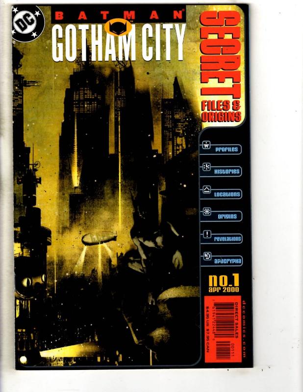 4 DC Comics Batman Gotham City Secret + Gallery + Devils Asylum + Judgement CR12