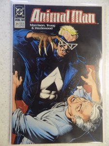 ANIMAL MAN # 21 DC ACTION ADVENTURE