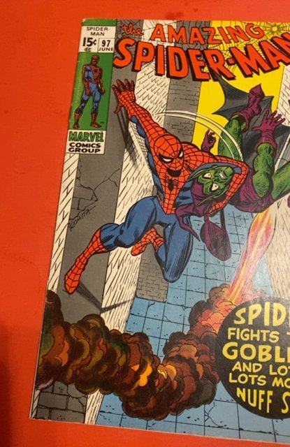 The Amazing Spider-Man #97 (1971)no comic code issue higher grade