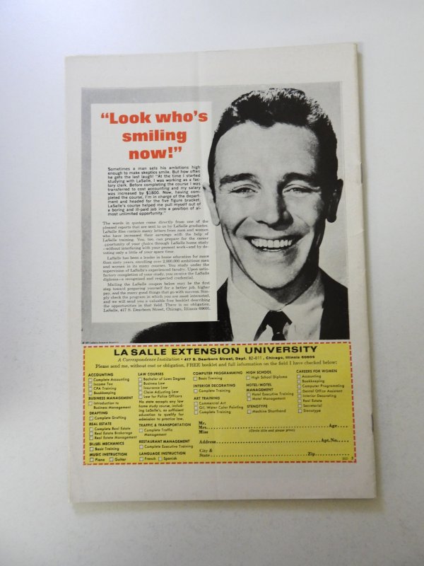 Doc Savage #2 (1972) VG condition  subscription fold