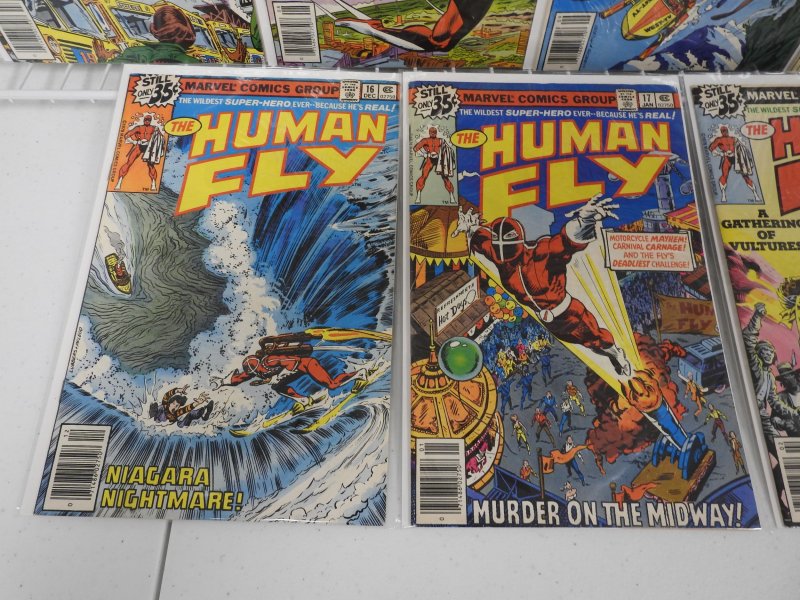 The Human Fly #1-18 (1977) Complete Set!!! Avg FN/VF Condition!