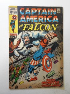 Captain America #135 (1971) VG Cond 1 in spine split, cover detached top staple