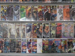 Huge Lot 170+ Comics W/ Wizard 1/2's, Book and Record Sets, +More! Avg V...