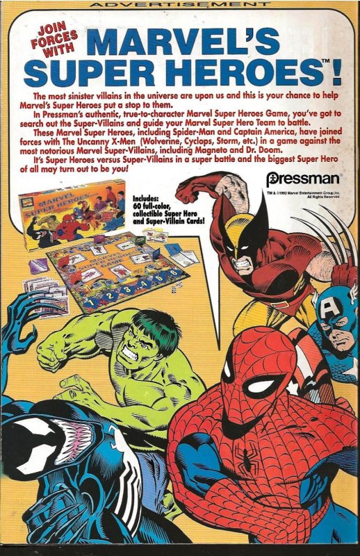 Web of Spider-Man #95 (1992) - NM-