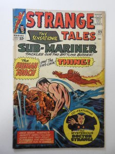 Strange Tales #125 (1964) VG Condition moisture stain
