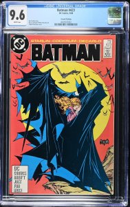 (1988) BATMAN #423 2nd Print CGC 9.6 WP! Classic McFarlane Cover!