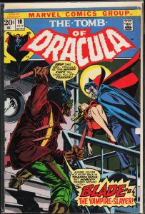 Tomb of Dracula #10 (1973) Tomb of Dracula [Key Issue] VG+ Cond moisture stains