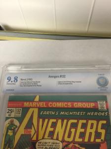 Avengers 132 Cbcs 9.8 Ow/w Pages Pedigree 2nd Mile High Collection Like Cgc