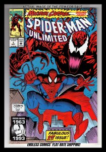 Spider-Man Unlimited #1 (1993)  1st App of Shriek Frances Barrison    / EBI#3