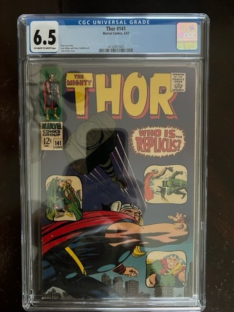 Thor #141 (1967) - CGC 6.5 - Replicus!