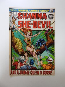 Shanna the She-Devil #1 (1972) FN/VF condition
