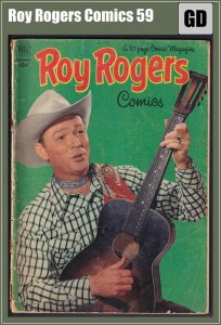 Roy Rogers Comics 59 (1952) GD Golden Age Dell