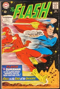 The Flash #175 (1967) FN- 2nd Race between Flash and Superman