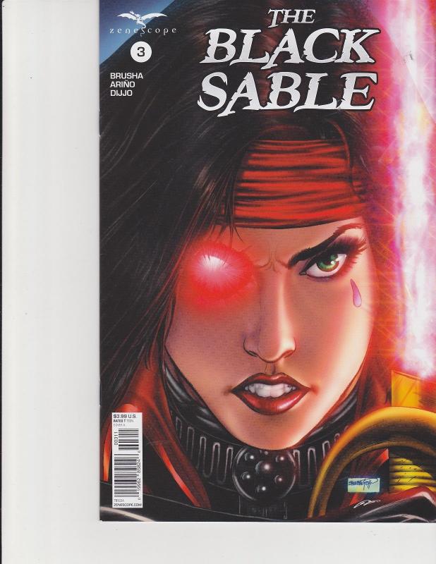 The Black Sable #3 Cover A Zenescope Comic GFT NM Goh