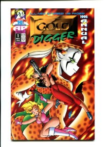 Gold Digger Annual #1 - Fred Perry Cover Art (9.0/9.2) 1995
