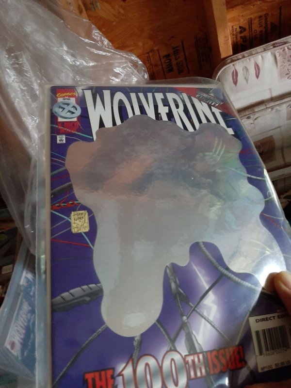 Wolverine #100 Hologram Cover (1996)