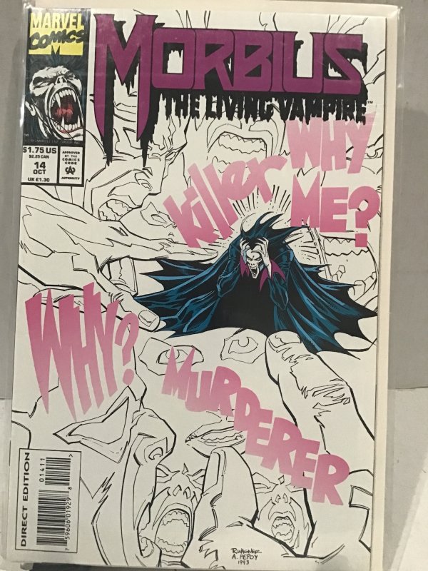 Morbius: The Living Vampire #14 (1993)