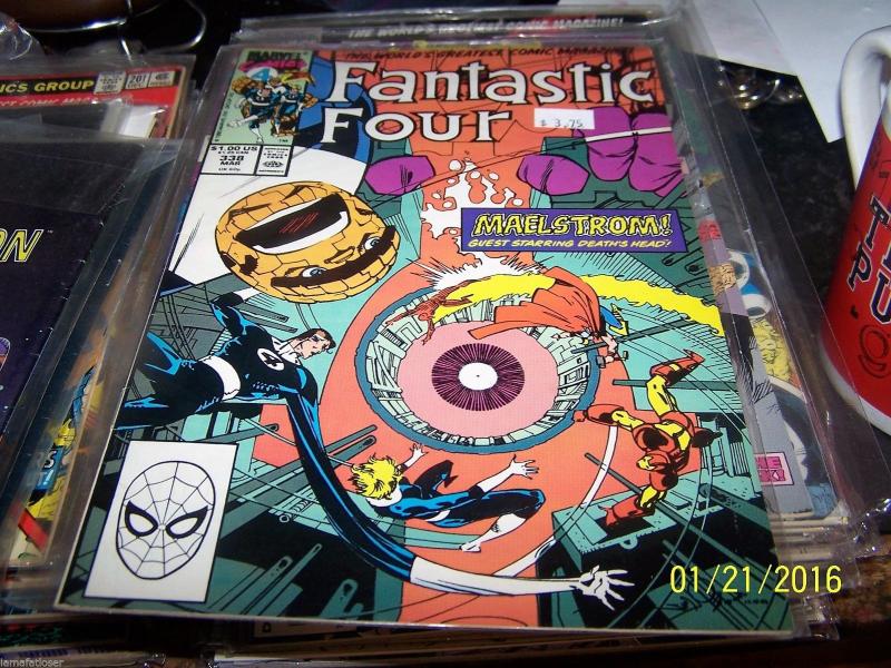 FANTASTIC FOUR #338  Marvel     COPPER AGE  deaths head