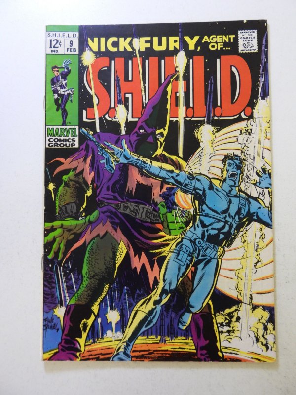 Nick Fury, Agent of SHIELD #9 (1969) FN/VF condition price written on back cover