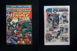 Marvel Triple Action #27  MARVEL Comics 1976 FN