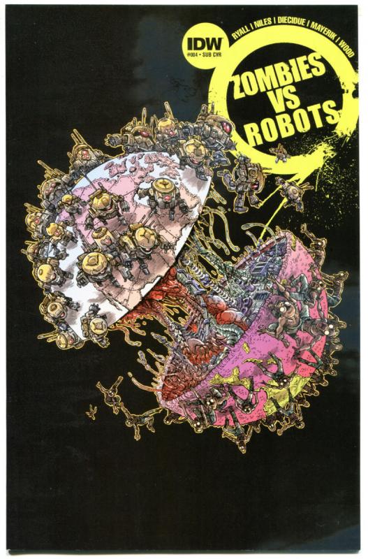 ZOMBIES vs ROBOTS #1 2 3 4 5 6 7 8 9 10, NM, Horror, Walking Dead, 2015, 1-10, B