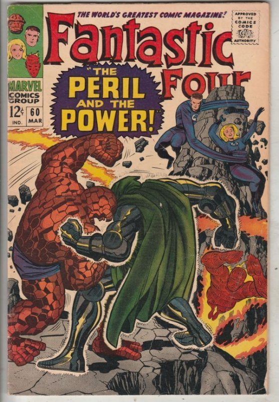 Fantastic Four #60 (Mar-67) FN/VF Mid-High-Grade Fantastic Four, Mr. Fantasti...