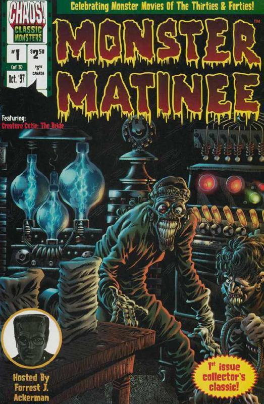 MONSTER MATINEE (1997 CHAOS) 1-3  Forrest J. Ackerman