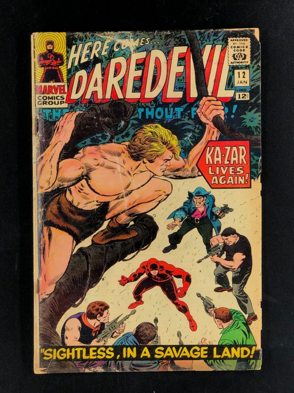 Daredevil #12 (1966) GD 1st Plunderer