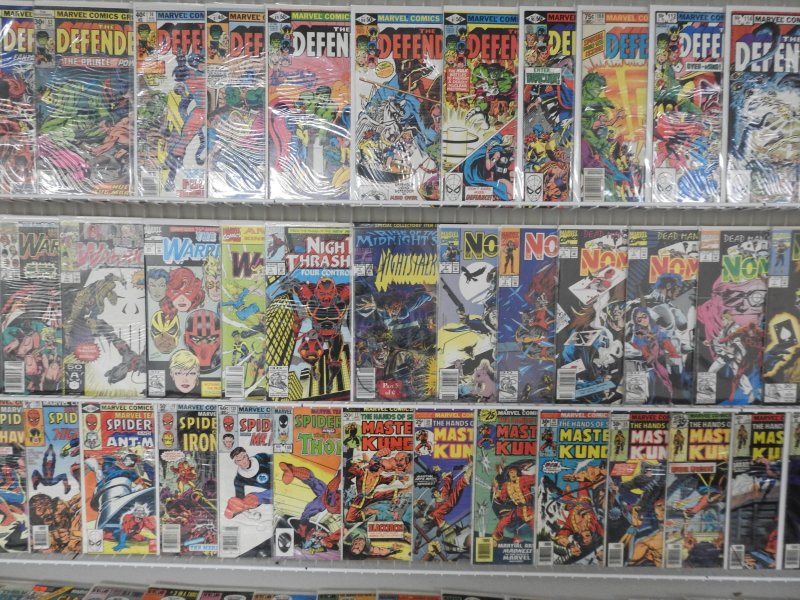 Huge Lot of 150+ Comics W/ X-Men, Daredevil, Captain America Avg. VF- Condition!