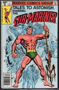 Tales to Astonish #1 (1979) Namor the Sub-Mariner