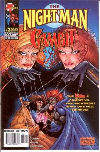 NIGHT MAN GAMBIT (1996 MA/UL) 3 (1.95 CVR) VF-NM