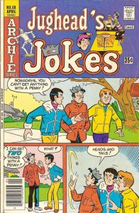 Jughead's Jokes #58 VG ; Archie | low grade comic April 1978 Coin Flip