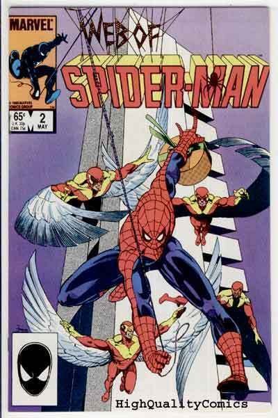 WEB of SPIDER-MAN #2, NM, Simonson, KingPin, Webbing,1985, more SM in store