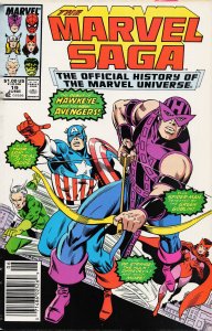The Marvel Saga The Official History of the Marvel Universe #19 (1987) The Av...